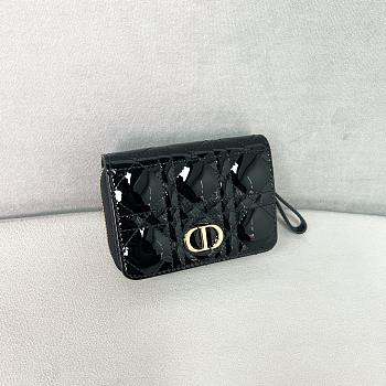 kitlife Dior wallet black - 12x9x5cm