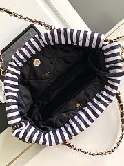 Kitlife Chanel backpack black&white - 36 × 35 × 2 cm - 5