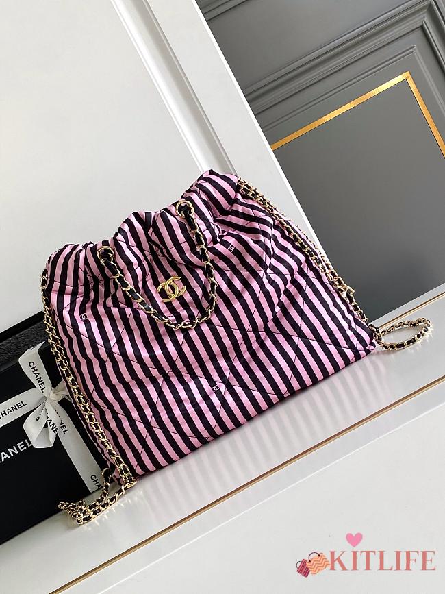 Kitlife Chanel backpack black&pink - 36 × 35 × 2 cm - 1
