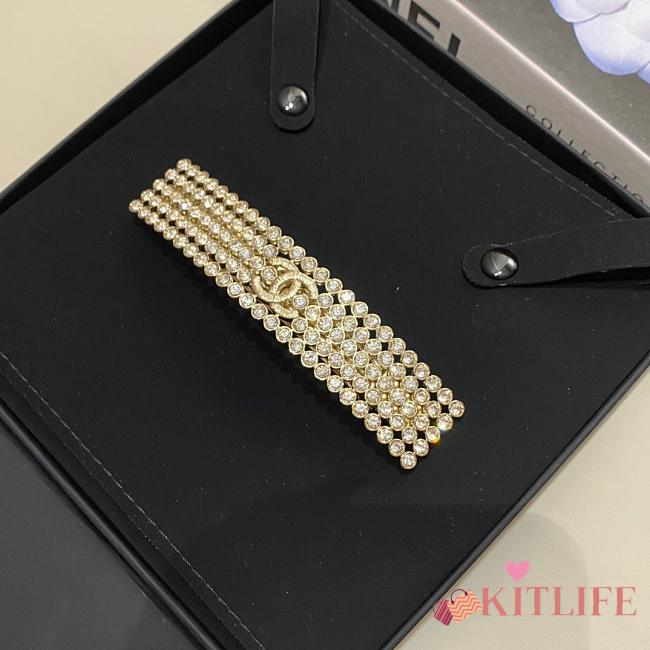 Kitlife Chanel hair clip silver - 1
