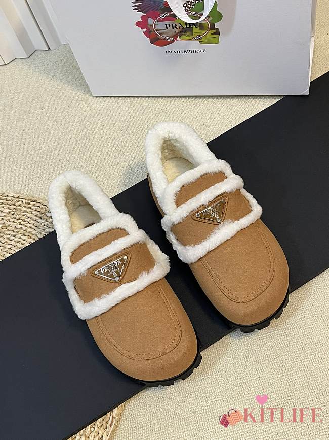 kitlife Prada slippers brown - 1