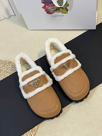 kitlife Prada slippers brown