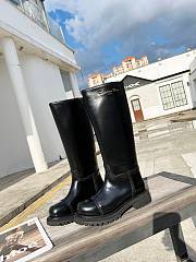 Diorebel Boot Black Brushed Calfskin hight 44cm - 2