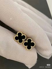 kitlife van cleef earrings black gold - 2