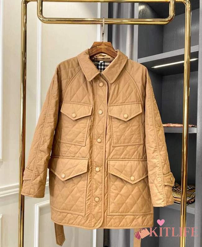 Kitlife burberry brown jacket - 1