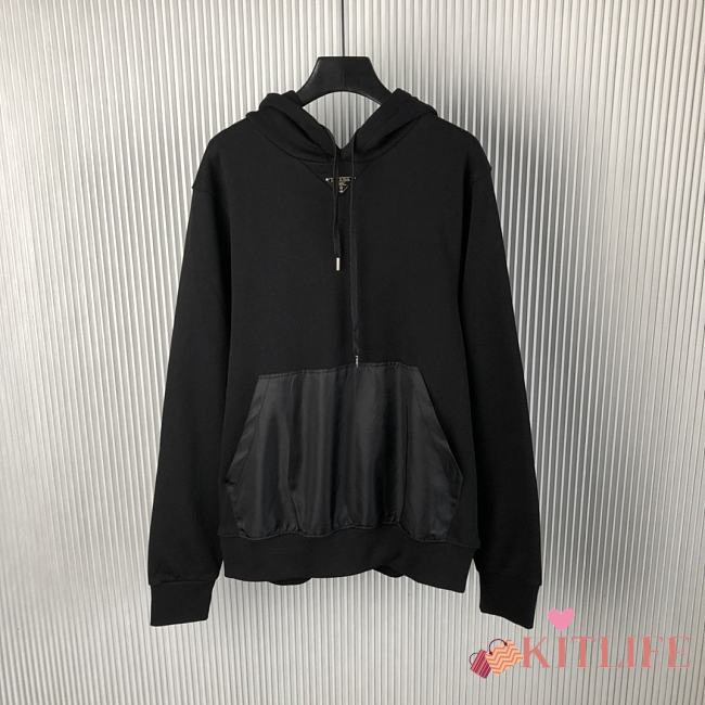 kitlife Prada Cotton sweatshirt black - 1