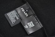 kitlife Prada Cotton fleece hoodie black - 4