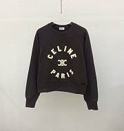 kitlife Celine Triomphe sweatshirt in cotton fleece - 1