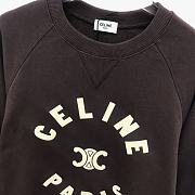 kitlife Celine Triomphe sweatshirt in cotton fleece - 2