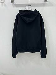 kitlife valentino hoodie black - 5