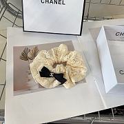kitlife chanel scrunchies white - 1