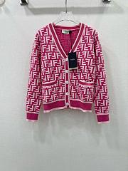 Kitlife Fendi pink cardigan women  - 1