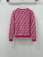 Kitlife Fendi pink cardigan women  - 5