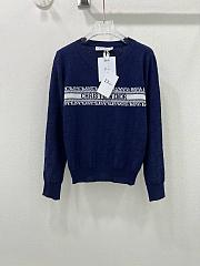 Kitlife Dior sweater blue - 1