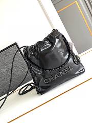 kitlife Chanel 22 Mini Handbag black 20x19x6cm - 1