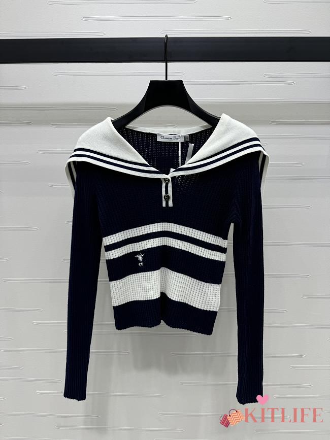 kitlife Dior sweate bue - 1