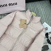 kitlife Miu Miu Logo Printed Pink Jacket - 4