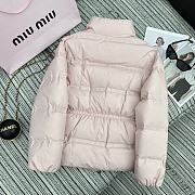 kitlife Miu Miu Logo Printed Pink Jacket - 3