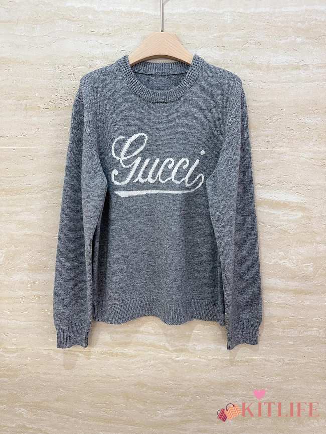 kitlife Gucci sweater gray  - 1