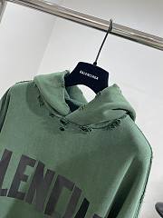 Kitlife balenciaga green hoodie - 3