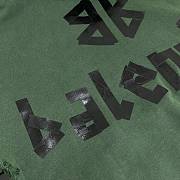 Kitlife balenciaga green hoodie - 2