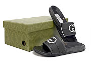 Kitlife Gucci Pursuit GG Logo Slide Sandal black - FREE GIFT - 2