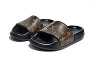 kitlife Louis Vuitton Waterfront Mule Monogram brown - FREE GIFT  - 1