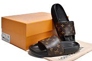 kitlife Louis Vuitton Waterfront Mule Monogram brown - FREE GIFT  - 2