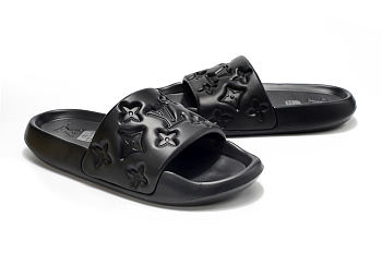 kitlife Louis Vuitton Waterfront Mule black - FREE GIFT