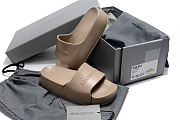 Kitlife Balenciaga Women's Gray Chunky Slide Sandals - FREE GIFT - 2