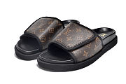 Kitlife Louis Vuitton Miami Mule Sandals Monogram brown - FREE GIFT - 1