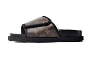 Kitlife Louis Vuitton Miami Mule Sandals Monogram brown - FREE GIFT - 4