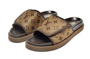 Kitlife Louis Vuitton Miami Mule Sandals Monogram brown 1 - FREE GIFT