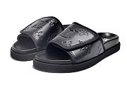 Kitlife Louis Vuitton Miami Mule Sandals Monogram black 2 - FREE GIFT - 1