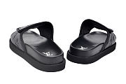 Kitlife Louis Vuitton Miami Mule Sandals Monogram black 2 - FREE GIFT - 5