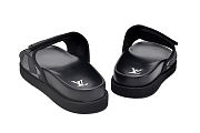 Kitlife Louis Vuitton Miami Mule Sandals Monogram black 3- FREE GIFT - 3