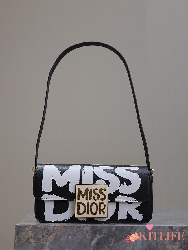 kitlife Miss Dior flap bag balck - 22 x 11 x 6 cm - 1