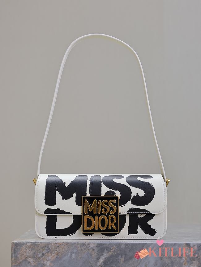 kitlife Miss Dior flap bag White - 22 x 11 x 6 cm - 1