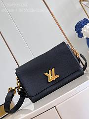 kitlife louis vuitton Soft Twist black bag M24639 - 27 x 19 x 9 cm - 1