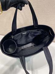 kitlife Prada shopping bag with flask Black - 36x38x6cm - 6