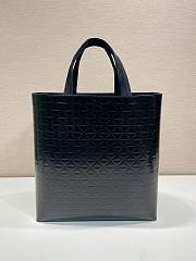 kitlife Prada shopping bag with flask Black - 36x38x6cm - 4