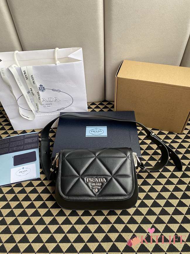 kitlife Prada Multi black bag - 23x18x5cm - 1