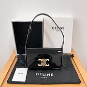 Kitlife Celine Triomphe Black Bag – 20.5x5.5x11 cm - 1