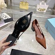 Kitlife prada Satin pumps brown height 55 mm - 5