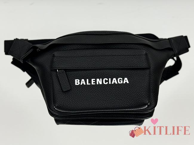 kitlife Balenciaga belt bag black - 40x24x18cm - 1