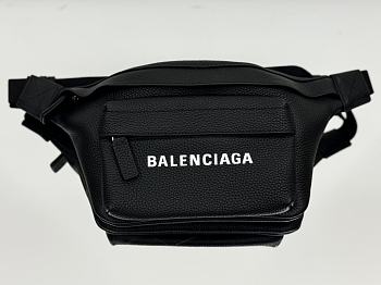 kitlife Balenciaga belt bag black - 40x24x18cm