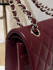 Kitlife Chanel classic flap bag red - 14.5x23x6cm - 4