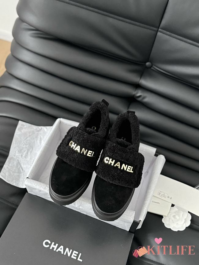 kitlife Chanel women boots black  - 1