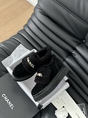 kitlife Chanel women boots black  - 2