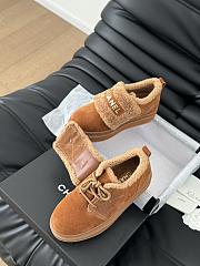 kitlife Chanel women boots brown - 5